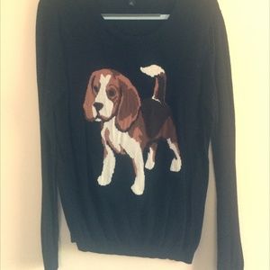 Black Dog Sweater